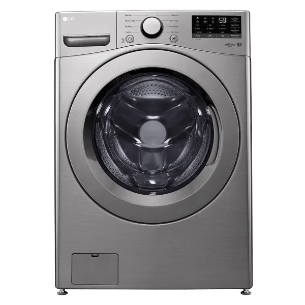 Quick Ship Quick Ship Online Only Mix and Match LG 5.2 cu. ft. Graphite Steel Ultra Large Capacity Front Load Washer with 6Motion Technology