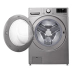 Quick Ship Quick Ship Online Only Mix and Match LG 5.2 cu. ft. Graphite Steel Ultra Large Capacity Front Load Washer with 6Motion Technology