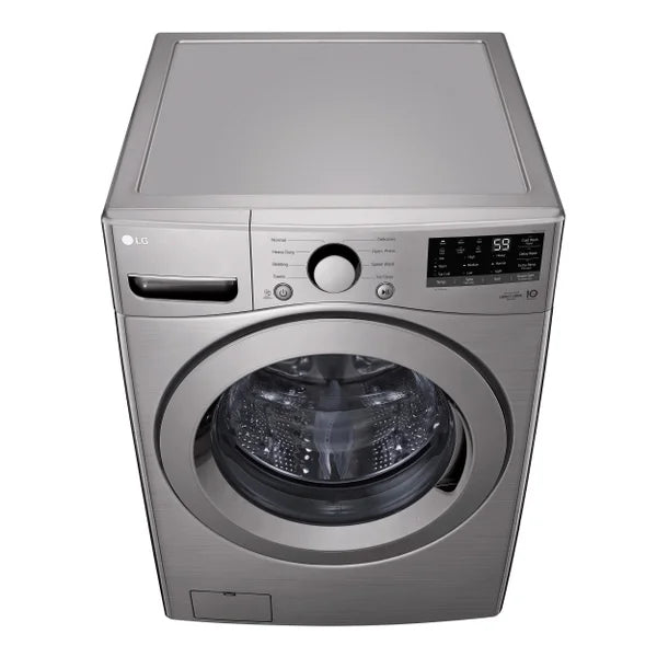 Quick Ship Quick Ship Online Only Mix and Match LG 5.2 cu. ft. Graphite Steel Ultra Large Capacity Front Load Washer with 6Motion Technology