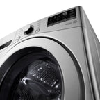 Quick Ship Quick Ship Online Only Mix and Match LG 5.2 cu. ft. Graphite Steel Ultra Large Capacity Front Load Washer with 6Motion Technology