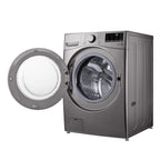 Quick Ship Quick Ship Online Only Mix and Match LG 5.2 cu. ft. Graphite Steel Ultra Large Capacity Front Load Washer with 6Motion Technology