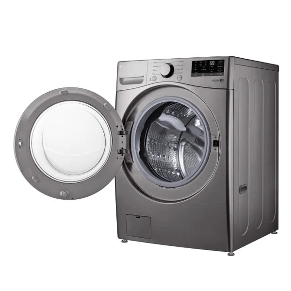 Quick Ship Quick Ship Online Only Mix and Match LG 5.2 cu. ft. Graphite Steel Ultra Large Capacity Front Load Washer with 6Motion Technology
