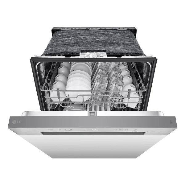 LG 24 in. Stainless Steel Front Control Dishwasher with LoDecibel Operation and Dynamic Drys