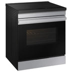 Samsung BESPOKE 30 in 6.3 cu. ft. Stainless Steel Slide-In Induction Range with Anti-Scratch Glass Cooktop and Air Fry