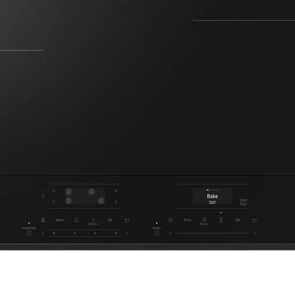 Samsung BESPOKE 30 in 6.3 cu. ft. Stainless Steel Slide-In Induction Range with Anti-Scratch Glass Cooktop and Air Fry