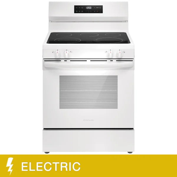 Frigidaire 30 in 5.3 cu ft. Electric Freestanding Range with EvenTemp Cooktop