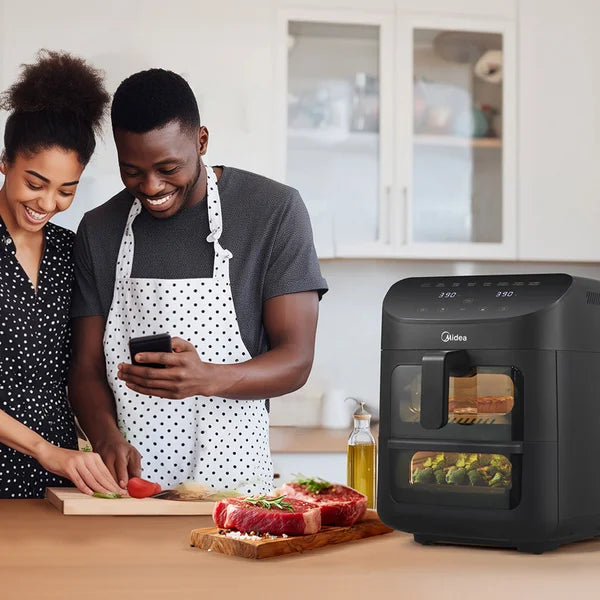 Midea 11 L (11.6 qt.) Double Decker Air Fryer