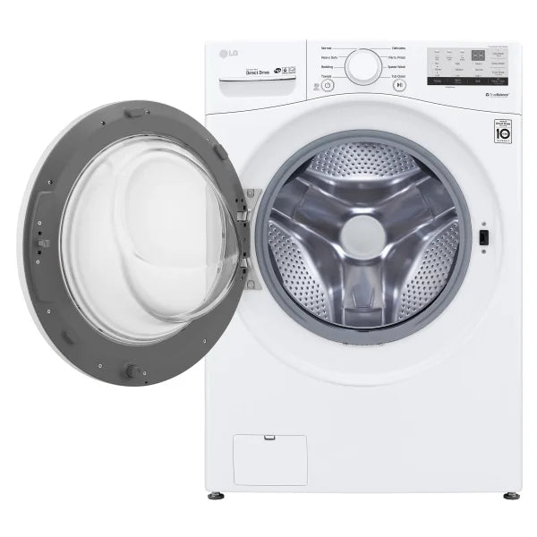LG 5.2 cu ft. White Front Load Washer with Cold Wash Technology