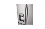 Online Only Quick Ship Mix and Match LG 36 in. 28 cu. ft. Stainless-steel French Door Refrigerator with Smudge-resistant Finish and SmartThinQ Wi-Fi